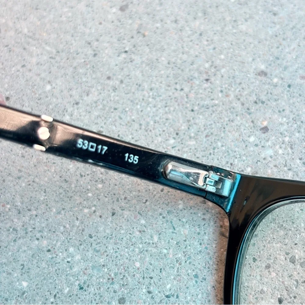 Oleg Cassini Cat Eye Womens Glasses Frame Only OCO355 Black 53|17|135